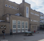 Detail achtergevel.
<br/>
Corrie Groen- Pickhard, 2016-09-10